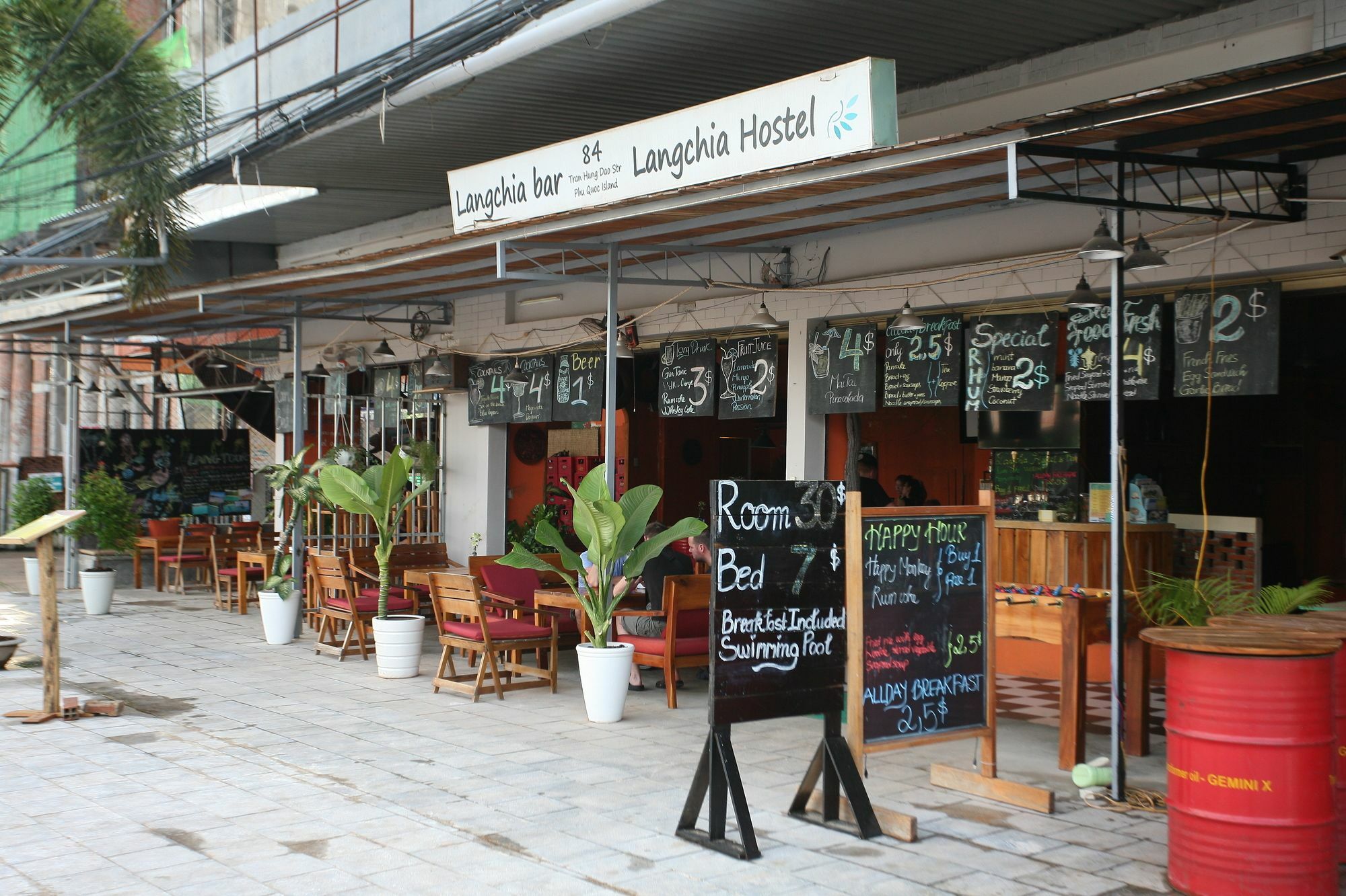 Langchia Hostel Phu Quoc Exterior foto